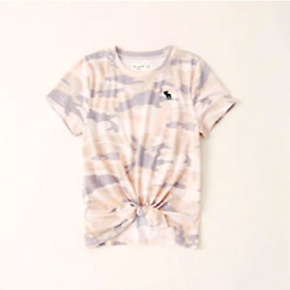 Girls Abercrombie knotted shirt